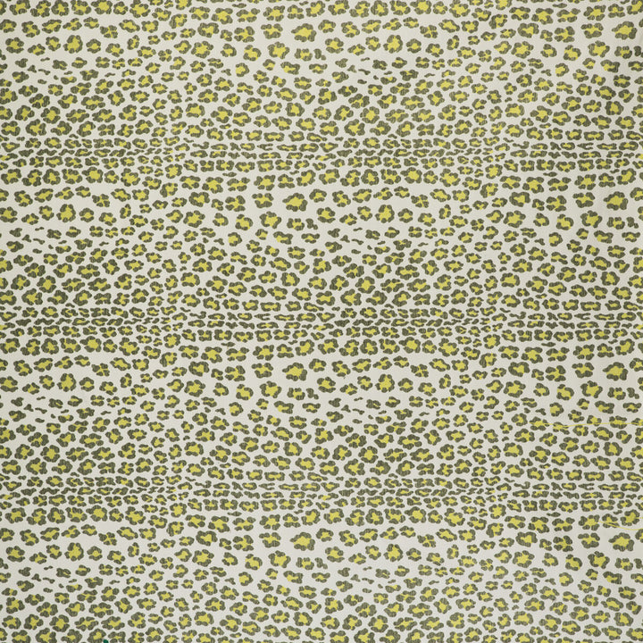 Leopardo Verde by Gaston Y Daniela Designer Fabric GASTON LIBRERIA POLYOLEFIN FR - 72%;POLYESTER FR - 28% Spain HEAVY Horizontal: 27.58 and Vertical: 27.58 55 - Swanky Fabrics -
