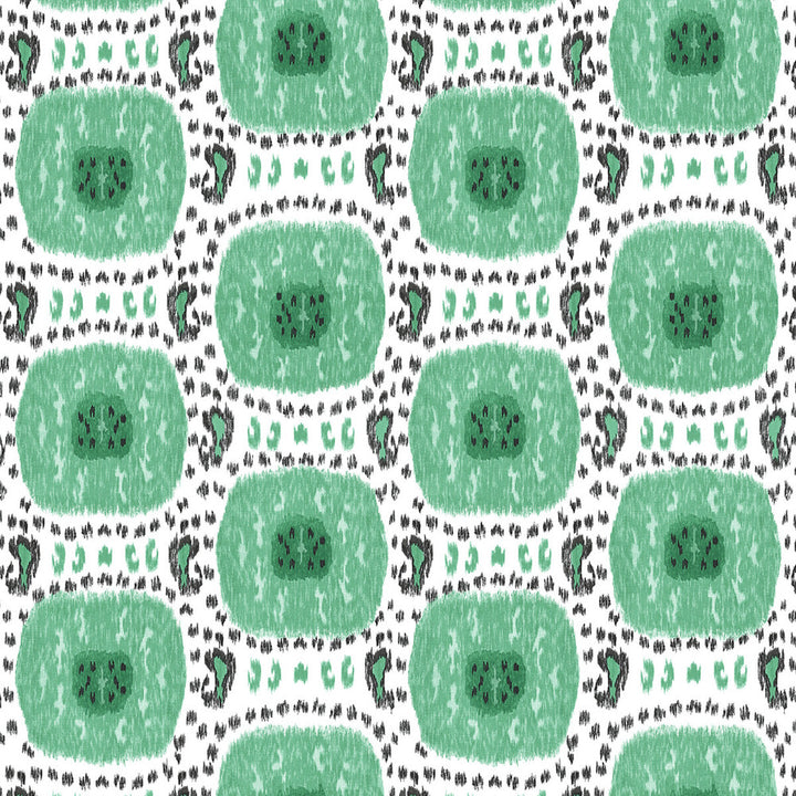 Gran Sol Verde by Gaston Y Daniela Designer Fabric GASTON LIBRERIA VISCOSE - 80%;LINEN - 20% Italy HEAVY Horizontal: 26 and Vertical: 35.46 52.4 - Swanky Fabrics -