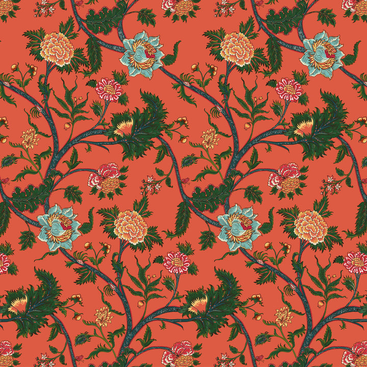Palampore Coral by Gaston Y Daniela Fabric Gaston Y Daniela Fabric Palampore CoralFabric GASTON LIBRERIA LINEN - 91%;POLYAMIDE - 9% Italy </p><p>Repeat: H: 26.52, V: 50 52.8 - Fabric Carolina -