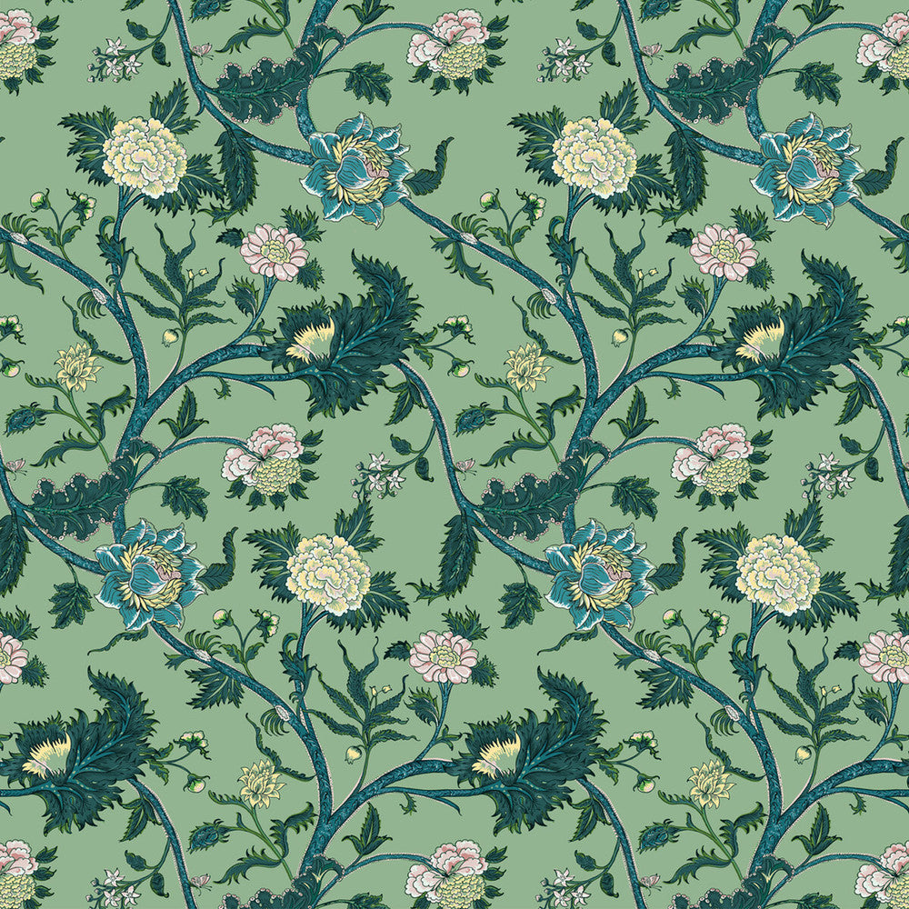 Palampore Verde by Gaston Y Daniela Fabric Gaston Y Daniela Fabric Palampore VerdeFabric GASTON LIBRERIA LINEN - 91%;POLYAMIDE - 9% Italy </p><p>Repeat: H: 26.52, V: 50 52.8 - Fabric Carolina -
