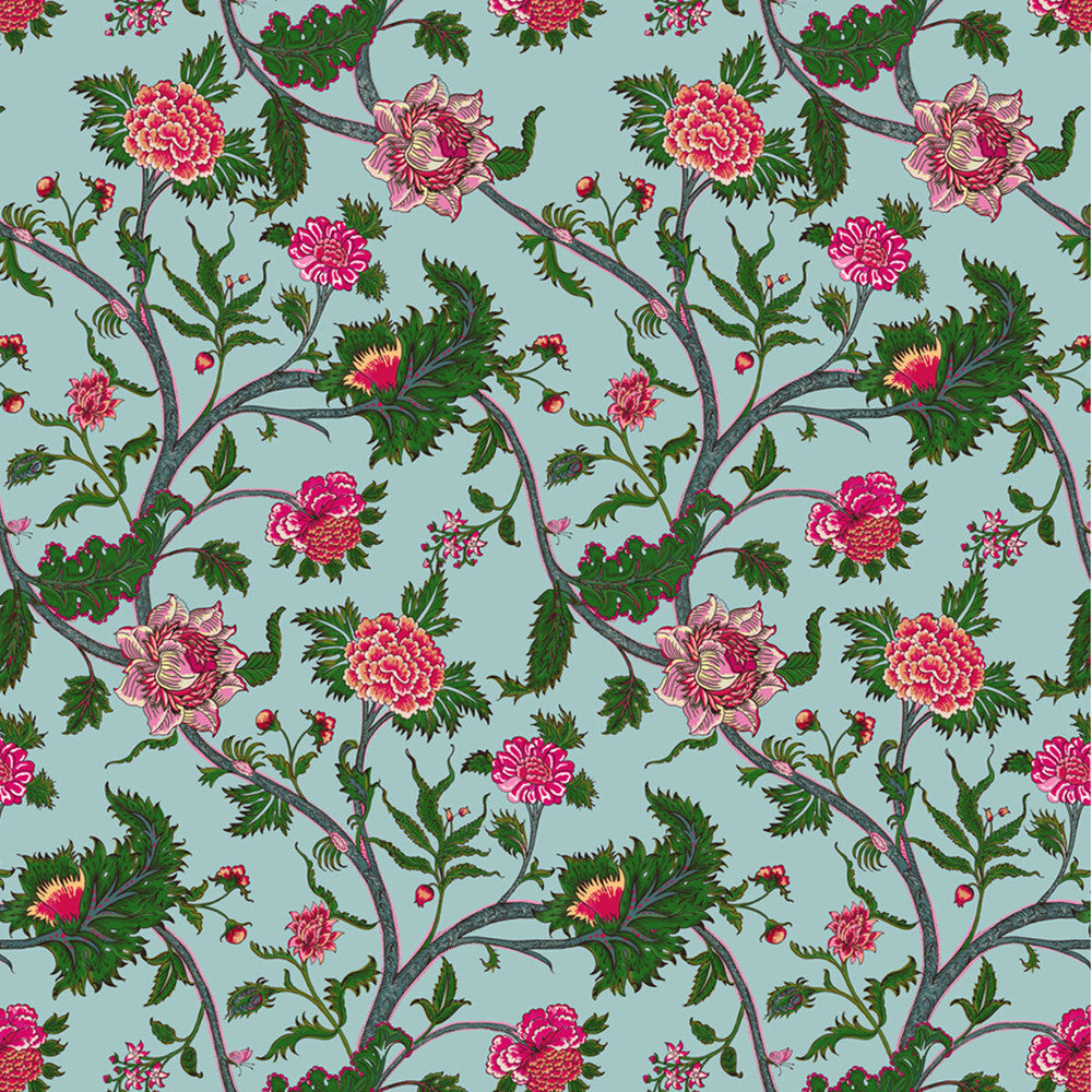 Palampore Azul by Gaston Y Daniela Fabric Gaston Y Daniela Fabric Palampore AzulFabric GASTON LIBRERIA LINEN - 91%;POLYAMIDE - 9% Italy </p><p>Repeat: H: 26.52, V: 50 52.8 - Fabric Carolina -