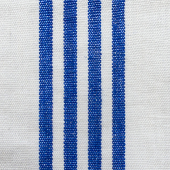 Miami Azul by Gaston Y Daniela Designer Fabric GASTON LUIS BUSTAMANTE LINEN - 100% Italy MEDIUM Horizontal: 5 and Vertical: 55 - Swanky Fabrics -