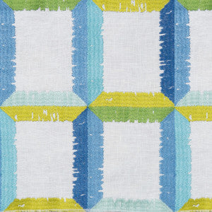 Yucatan Agua/Lima by Gaston Y Daniela Designer Fabric