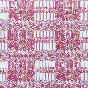 Huipil Rosa/Verde by Gaston Y Daniela Designer Fabric