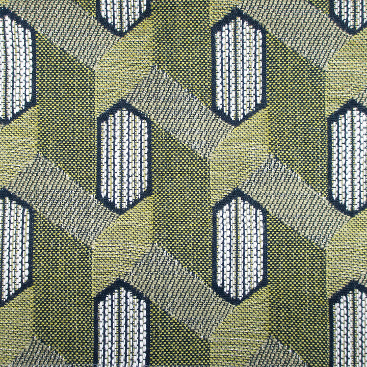 Maya Verde by Gaston Y Daniela Designer Fabric GASTON NUEVO MUNDO VISCOSE - 39%;COTTON - 34%;LINEN - 20%;POLYESTER - 7% Turkey HEAVY Horizontal: 4.75 and Vertical: 3.75 54.25 - Swanky Fabrics -