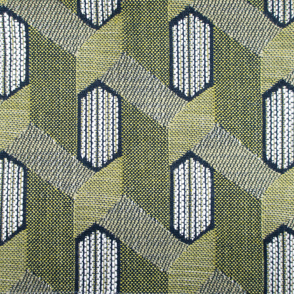 Maya Verde by Gaston Y Daniela Designer Fabric GASTON NUEVO MUNDO VISCOSE - 39%;COTTON - 34%;LINEN - 20%;POLYESTER - 7% Turkey HEAVY Horizontal: 4.75 and Vertical: 3.75 54.25 - Swanky Fabrics -