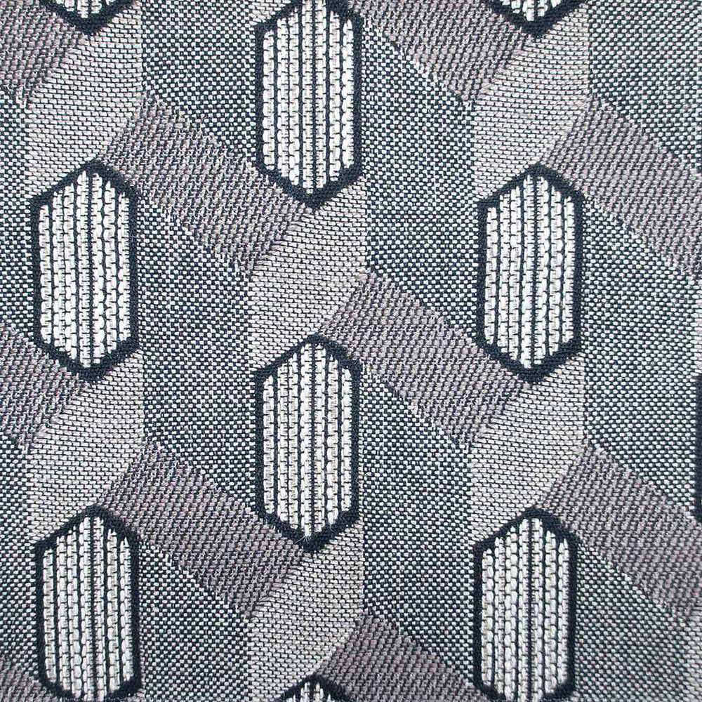 Maya Gris by Gaston Y Daniela Designer Fabric GASTON NUEVO MUNDO VISCOSE - 39%;COTTON - 34%;LINEN - 20%;POLYESTER - 7% Turkey HEAVY Horizontal: 4.75 and Vertical: 3.75 54.25 - Swanky Fabrics -