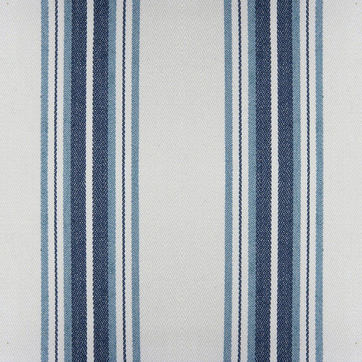 Nueva York Azul by Gaston Y Daniela Designer Fabric GASTON LUIS BUSTAMANTE COTTON - 42%;VISCOSE - 30%;LINEN - 24%;POLYESTER - 4% Italy HEAVY Horizontal: 6 and Vertical: 55 - Swanky Fabrics -