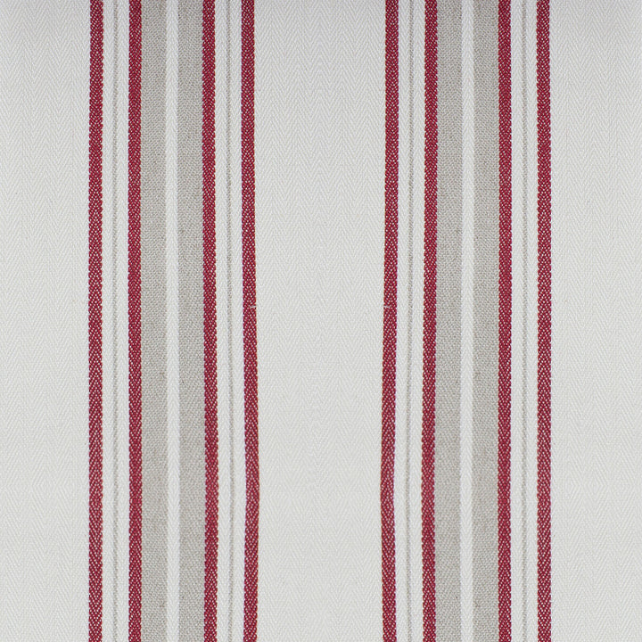 Nueva York Rojo by Gaston Y Daniela Designer Fabric GASTON LUIS BUSTAMANTE COTTON - 42%;VISCOSE - 30%;LINEN - 24%;POLYESTER - 4% Italy HEAVY Horizontal: 6 and Vertical: 55 - Swanky Fabrics -