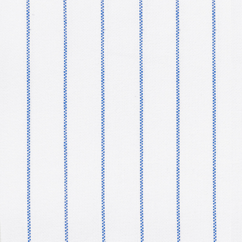 Chicago Azul by Gaston Y Daniela Designer Fabric GASTON LUIS BUSTAMANTE COTTON - 43%;VISCOSE - 34%;LINEN - 23% Italy HEAVY Horizontal: 3.75 and Vertical: 55 - Swanky Fabrics -