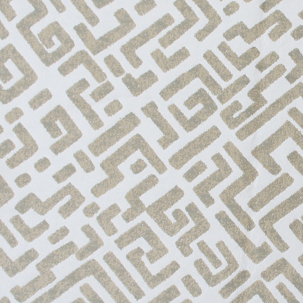 Escritura Lino/Blanco by Gaston Y Daniela Designer Fabric GASTON NUEVO MUNDO POLYACRYLIC - 70%;COTTON - 25%;POLYESTER - 5% India HEAVY Horizontal: 27 and Vertical: 27 55 - Swanky Fabrics -