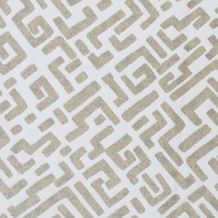 Escritura Lino/Blanco by Gaston Y Daniela Designer Fabric GASTON NUEVO MUNDO POLYACRYLIC - 70%;COTTON - 25%;POLYESTER - 5% India HEAVY Horizontal: 27 and Vertical: 27 55 - Swanky Fabrics -