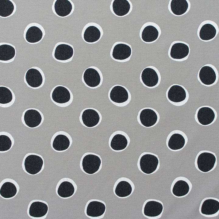 Solis Fondo Gris by Gaston Y Daniela Designer Fabric GASTON NUEVO MUNDO VISCOSE - 70%;COTTON - 30% India HEAVY Horizontal: 27 and Vertical: 11.75 55 - Swanky Fabrics -