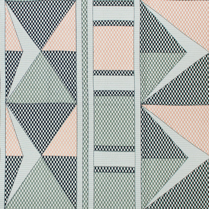 Buena Esperanza Gris/Rosa by Gaston Y Daniela Designer Fabric GASTON NUEVO MUNDO VISCOSE - 90%;COTTON - 10% India HEAVY Horizontal: 27 and Vertical: 21.5 56 - Swanky Fabrics -