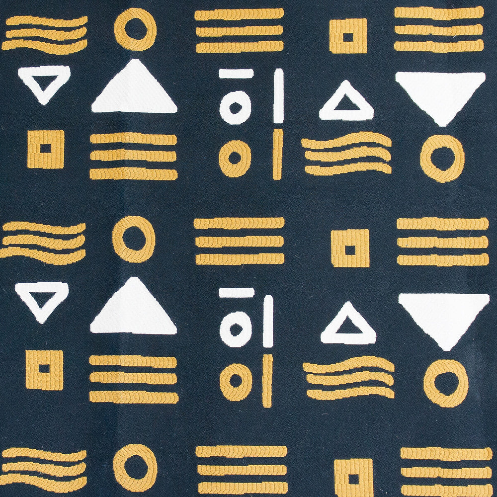 Pinzon Black by Gaston Y Daniela Designer Fabric GASTON NUEVO MUNDO COTTON - 75%;POLYESTER - 25% Turkey MEDIUM Horizontal: 26.5 and Vertical: 9.5 53 - Swanky Fabrics -