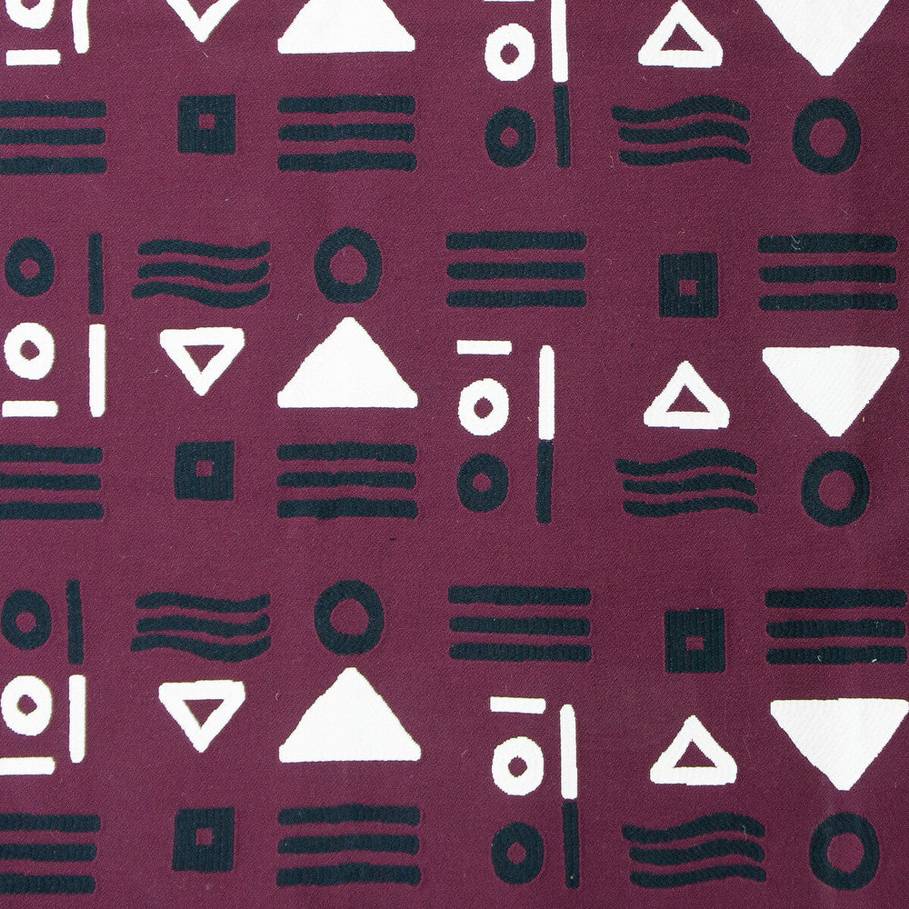 Pinzon Burdeos by Gaston Y Daniela Designer Fabric GASTON NUEVO MUNDO COTTON - 75%;POLYESTER - 25% Turkey MEDIUM Horizontal: 26.5 and Vertical: 9.5 53 - Swanky Fabrics -