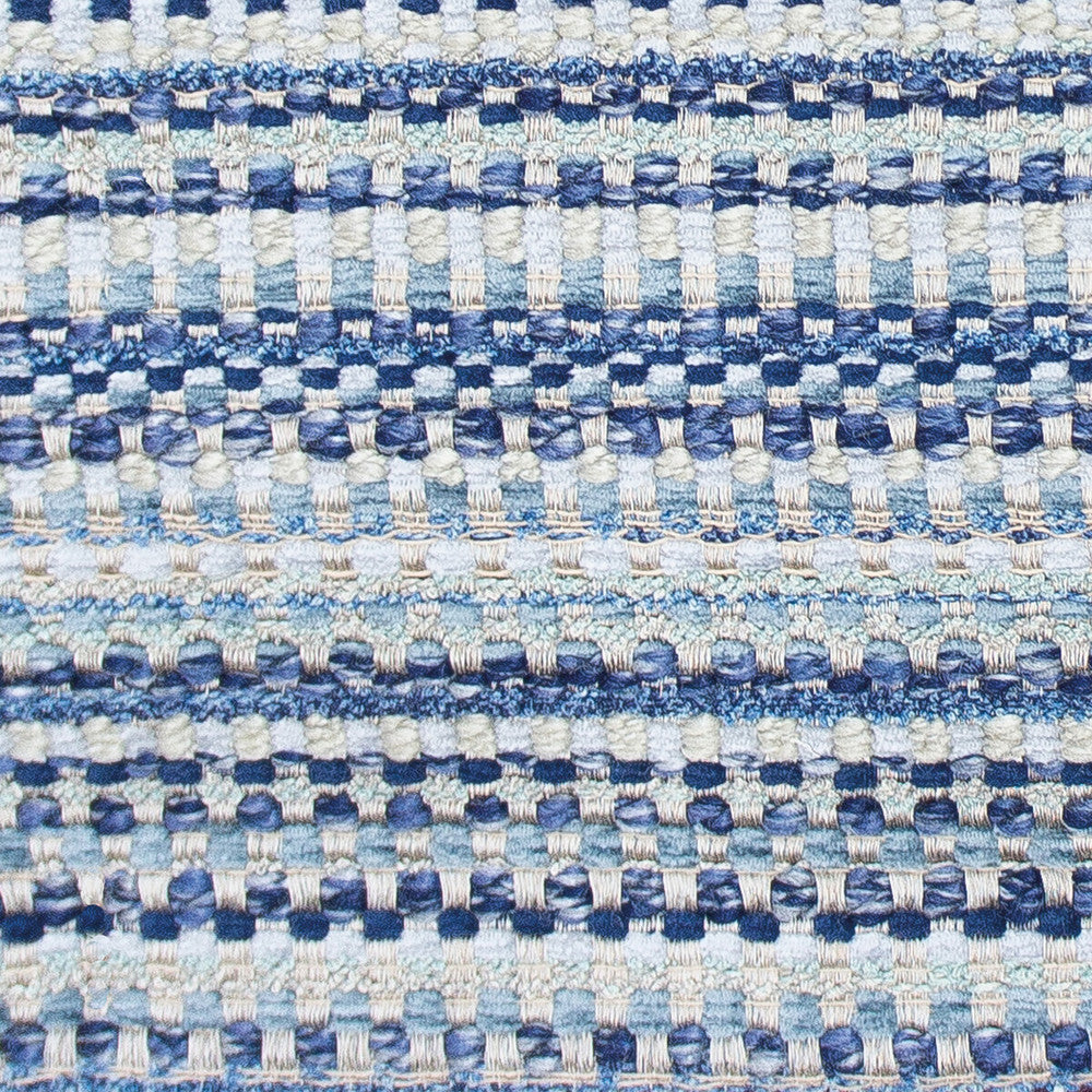 Hernan Azul by Gaston Y Daniela Designer Fabric GASTON NUEVO MUNDO VISCOSE - 45%;COTTON - 29%;POLYACRYLIC - 23%;POLYESTER - 3% Turkey HEAVY Horizontal: and Vertical: 17.25 54 - Swanky Fabrics -