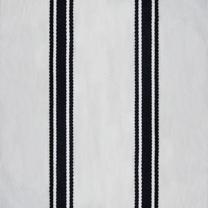 Caracas Negra by Gaston Y Daniela Designer Fabric GASTON LUIS BUSTAMANTE COTTON - 35%;VISCOSE - 30%;POLYESTER - 22%;LINEN - 13% India MEDIUM Horizontal: 6.25 and Vertical: 55 - Swanky Fabrics -
