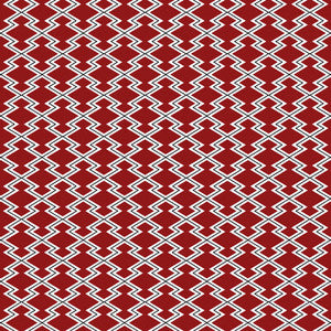 Hayami Rojo by Gaston Y Daniela Designer Fabric