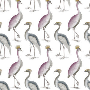 Garza Real Lavanda/Azul by Gaston Y Daniela Designer Fabric
