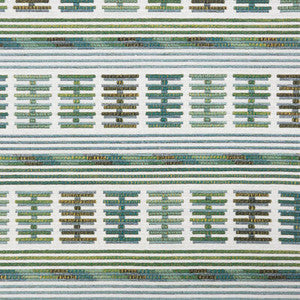 Toro Sentado Verde by Gaston Y Daniela Designer Fabric