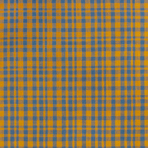 Drach Ocre/Azul Plomo GDT5675.009.0 by Gaston Y Daniela Fabric