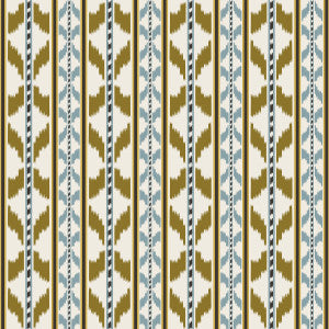 Cala Petita Ocre Chocolate GDT5680.001.0 by Gaston Y Daniela Fabric