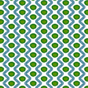 Cala Marsal Verde Azul GDT5681.001.0 by Gaston Y Daniela Fabric