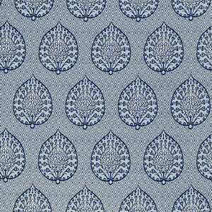 Palmeta Fondo Azul GDT5692.003.0 by Gaston Y Daniela Fabric