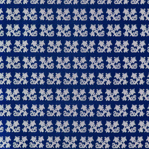 Tulip Navy GDT5699.006.0 by Gaston Y Daniela Fabric
