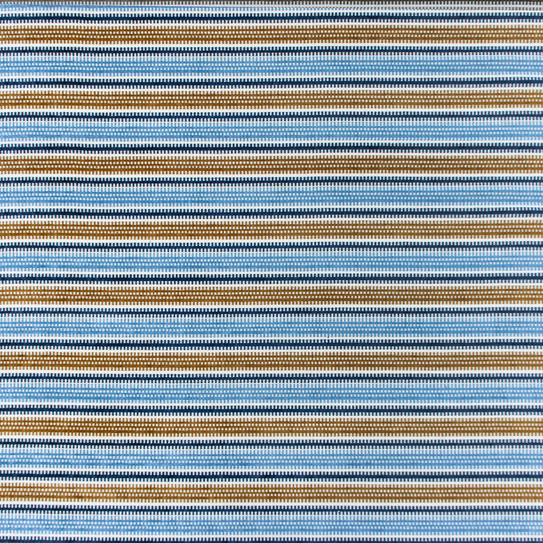 Assos - Azul/Ocre GDT5780.001.0 by Gaston Y Daniela Designer Fabric