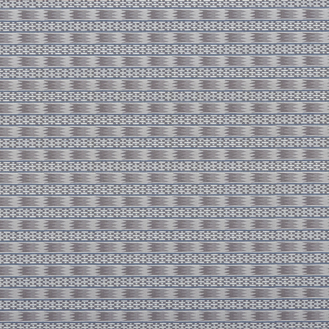 Efeso - Marron/Azul GDT5788.005.0 by Gaston Y Daniela Designer Fabric