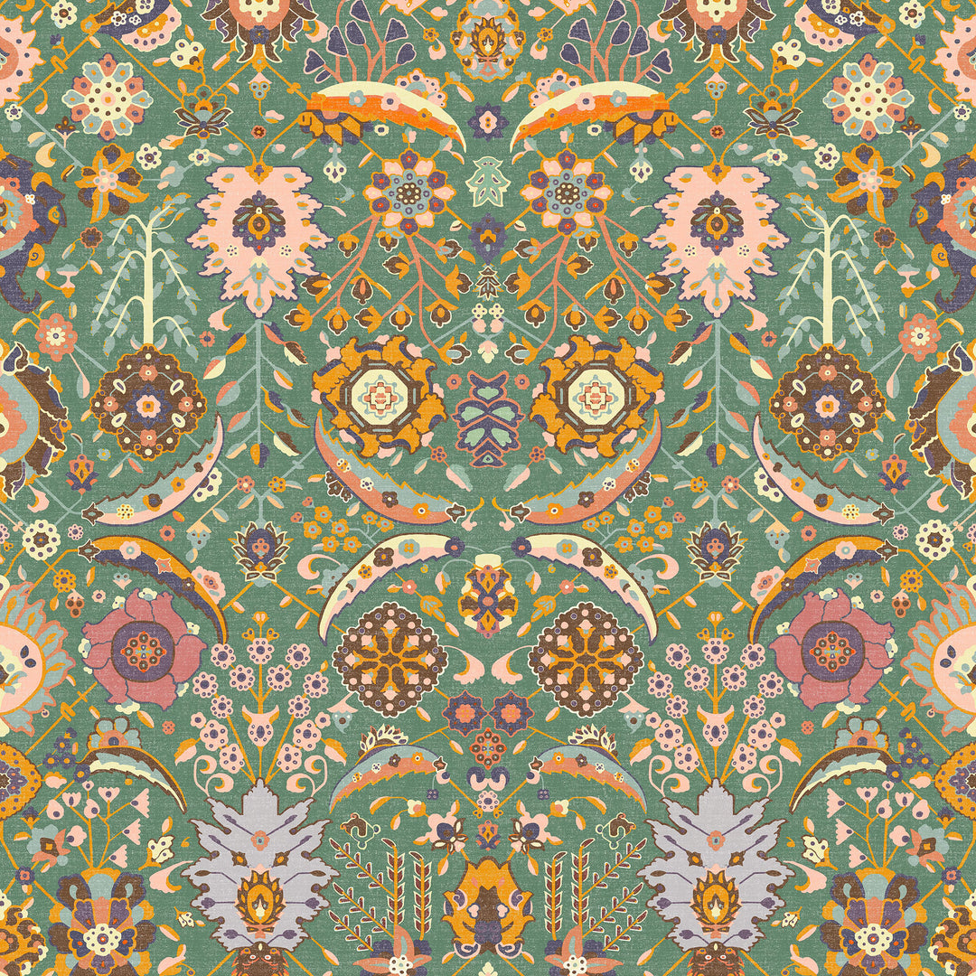 Eduarda - Verde GDT5792.002.0 by Gaston Y Daniela Designer Fabric