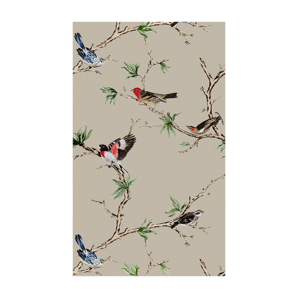 Villa Fiori Tostado/Negro by Gaston Y Daniela Designer Wallcovering GASTON DOS COLLECTION PAPER - 100% Spain - Horizontal: 20.8 and Vertical: 27.5 20.8 - Swanky Fabrics -