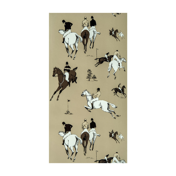 Hipodromo Tostado by Gaston Y Daniela Designer Wallcovering GASTON DOS COLLECTION PAPER - 100% Spain - Horizontal: 20.8 and Vertical: 27.5 20.8 - Swanky Fabrics -