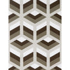 Xabi Marron/Gris by Gaston Y Daniela Designer Wallcovering