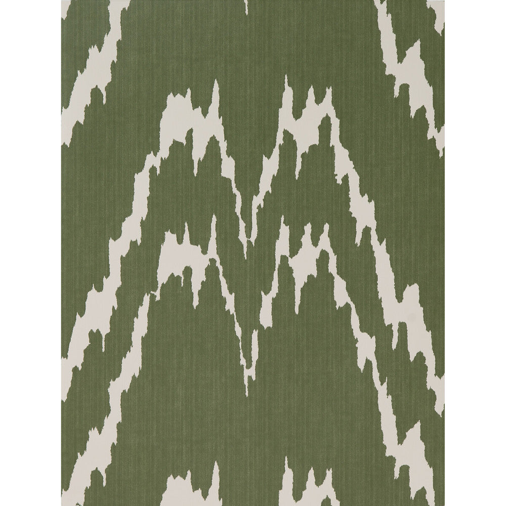 Jano Verde by Gaston Y Daniela Designer Wallcovering LORENZO CASTILLO HISPANIA WP PAPER - 100% Spain Horizontal: and Vertical: 20.8 20.8 - Swanky Fabrics -