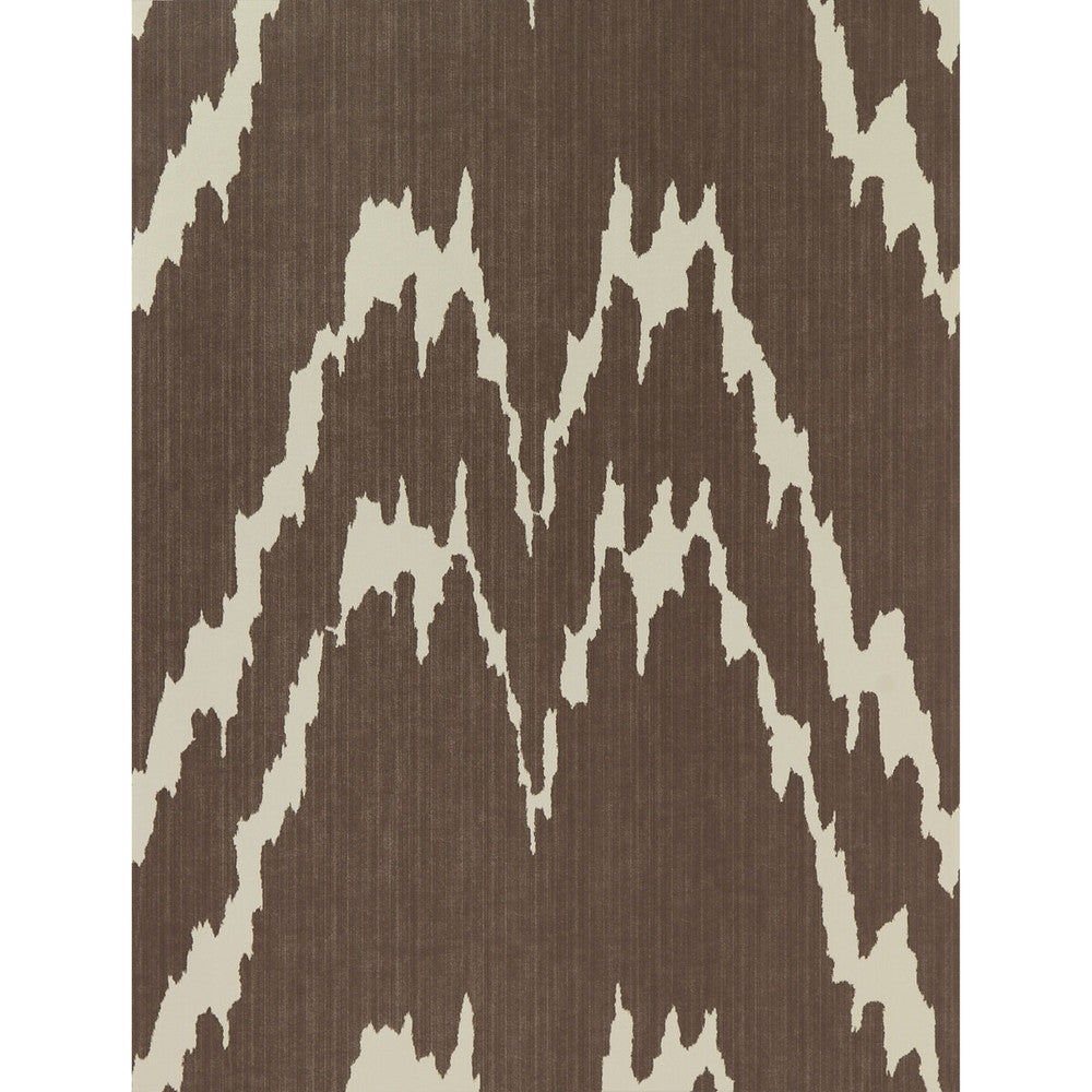 Jano Chocolate by Gaston Y Daniela Designer Wallcovering LORENZO CASTILLO HISPANIA WP PAPER - 100% Spain - Horizontal: - and Vertical: 20.8 20.8 - Swanky Fabrics -