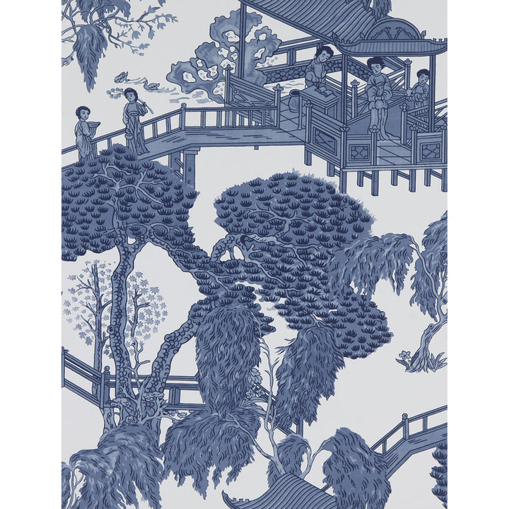 Zhou Jun Azul by Gaston Y Daniela Wallcovering Gaston Y Daniela Wallcovering Zhou Jun AzulWallcovering LORENZO CASTILLO HISPANIA WP PAPER - 100% Spain </p><p>Repeat: H: , V: 27.5 20.8 - Fabric Carolina -