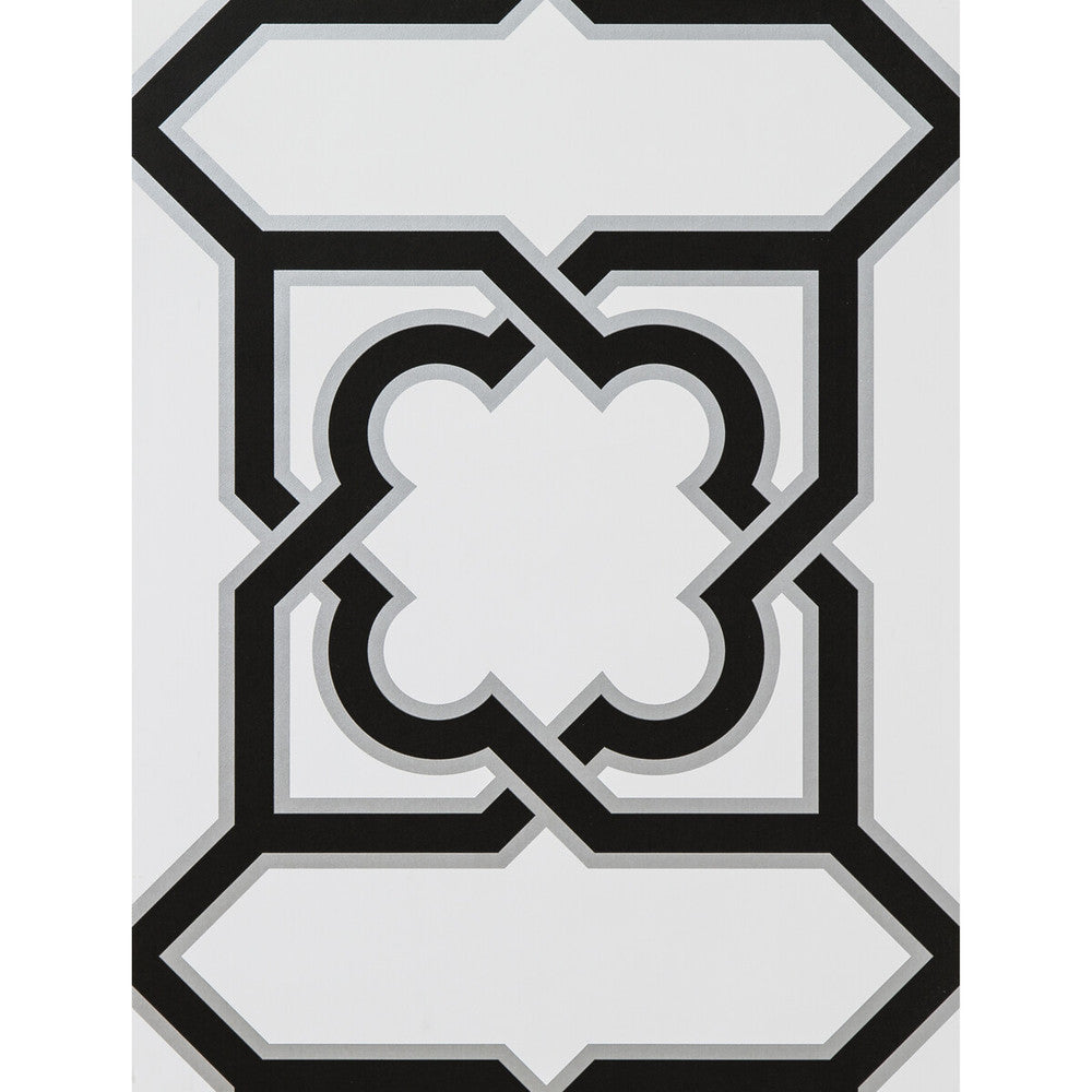 Martin Fdo Blanco/Onyx by Gaston Y Daniela Designer Wallcovering LORENZO CASTILLO HISPANIA WP PAPER - 100% Spain Horizontal: and Vertical: 20.8 20.8 - Swanky Fabrics -