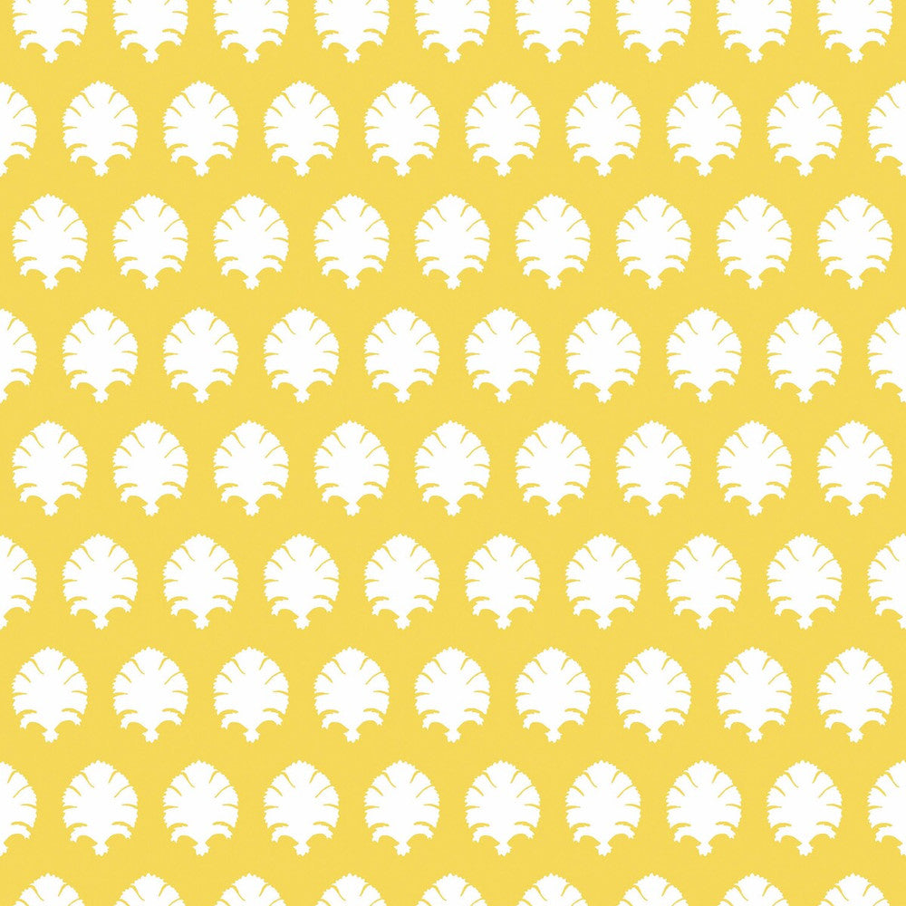 Stamp Amarillo by Gaston Y Daniela Designer Wallcovering GASTON LIBRERIA PAPER - 100% Spain Horizontal: 5.1 and Vertical: 5.1 20.8 - Swanky Fabrics -