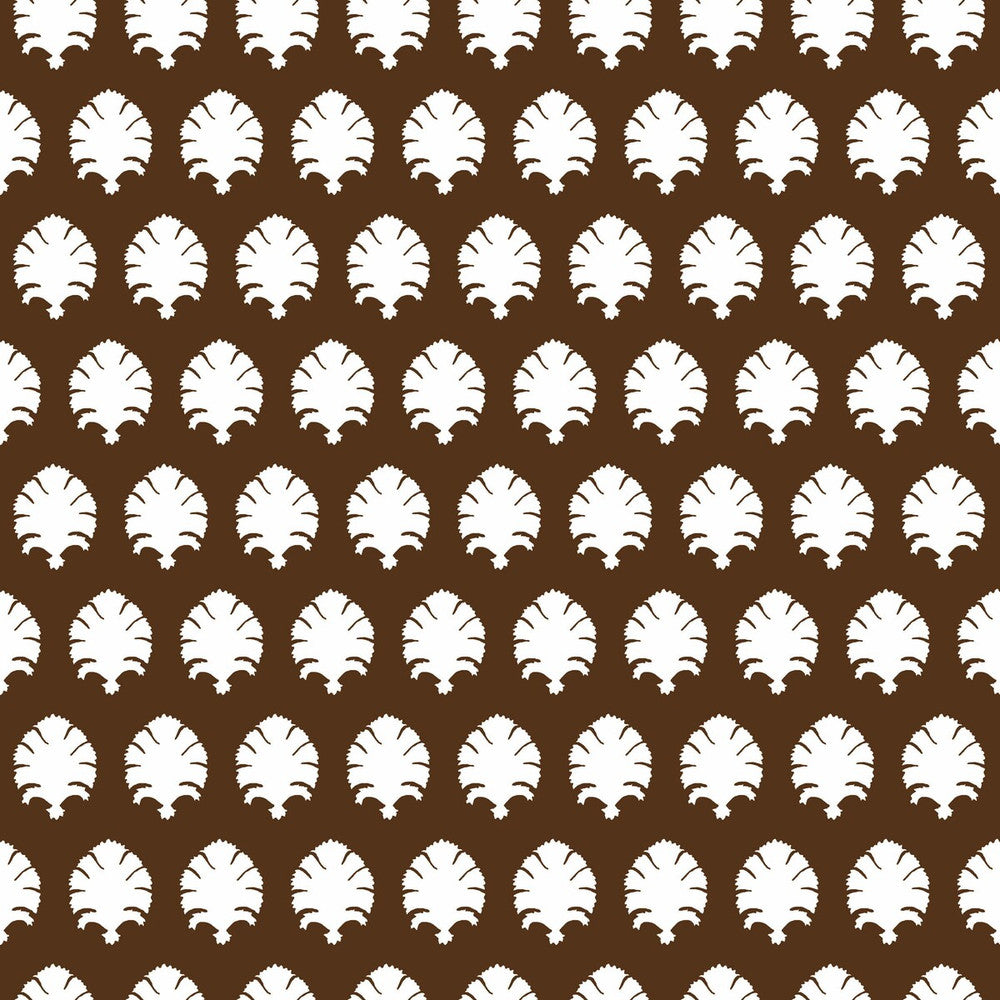 Stamp Chocolate by Gaston Y Daniela Designer Wallcovering GASTON LIBRERIA PAPER - 100% Spain Horizontal: 5.1 and Vertical: 5.1 20.8 - Swanky Fabrics -