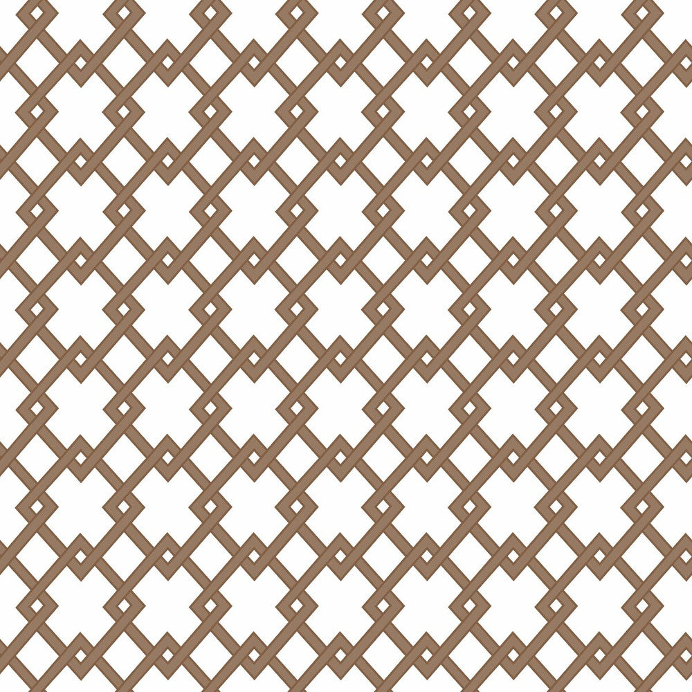 Bound Marron by Gaston Y Daniela Designer Wallcovering GASTON LIBRERIA PAPER - 100% Spain - Horizontal: 0 and Vertical: 2.9 20.8 - Swanky Fabrics -