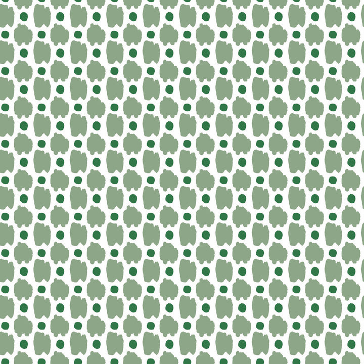 Spots Verde by Gaston Y Daniela Designer Wallcovering GASTON LIBRERIA PAPER - 100% Spain Horizontal: 0 and Vertical: 2 20.8 - Swanky Fabrics -