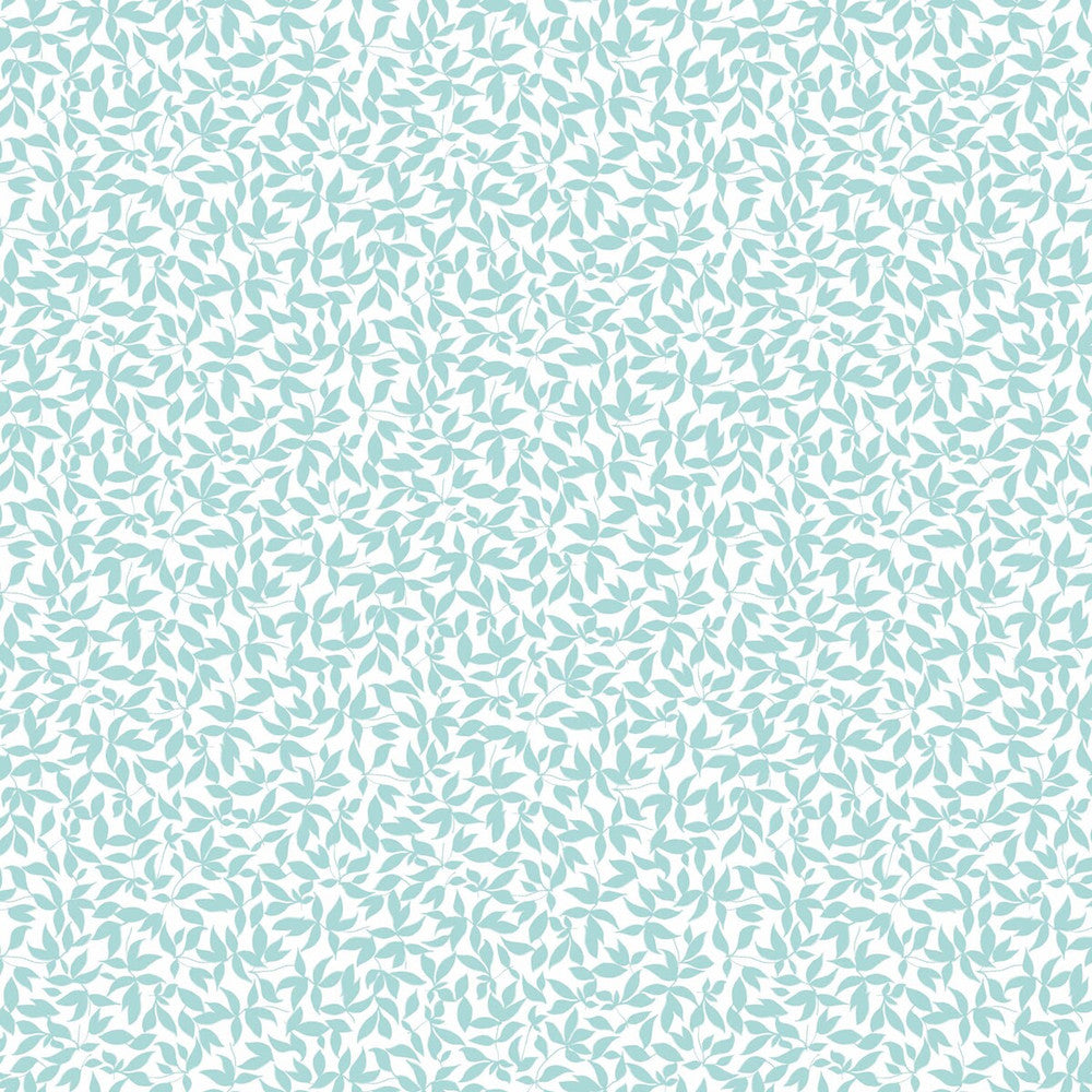 Hiedra Aqua by Gaston Y Daniela Designer Wallcovering GASTON LIBRERIA PAPER - 100% Spain Horizontal: 0 and Vertical: 7.1 20.8 - Swanky Fabrics -