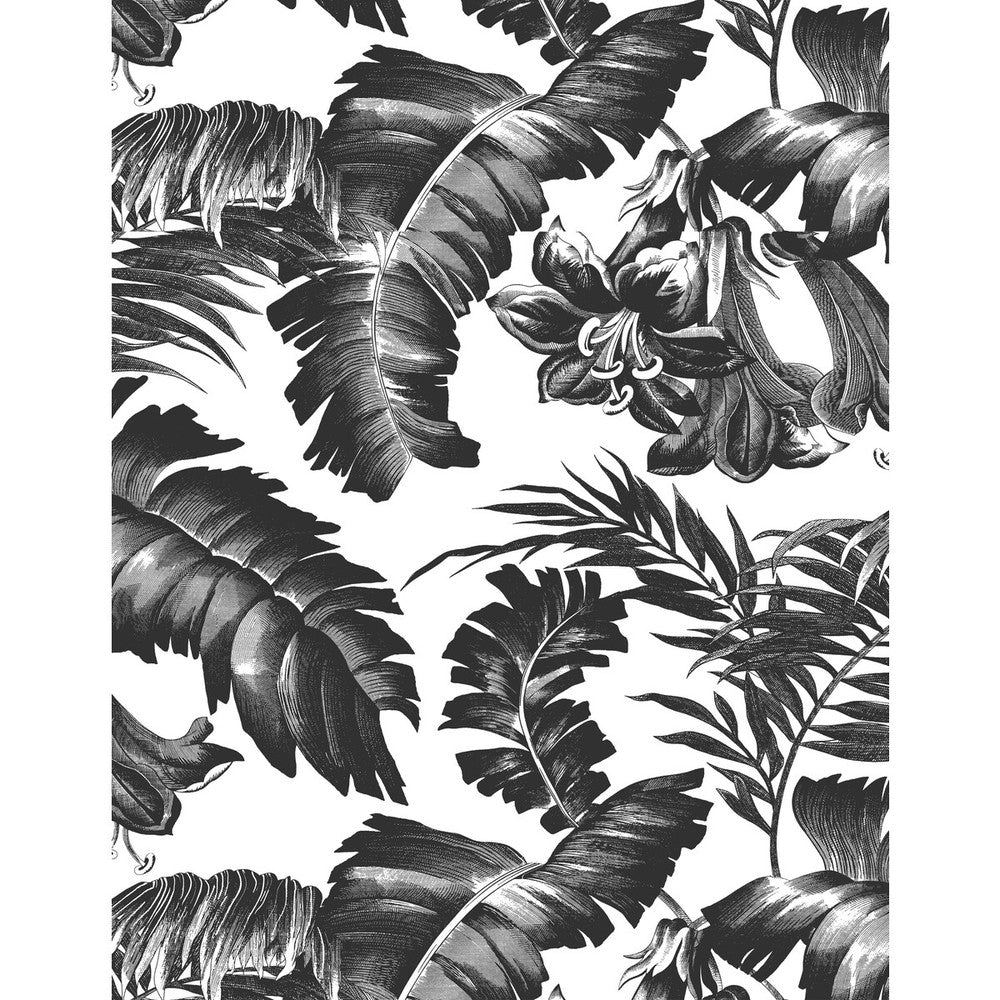 Plantation Black&White by Gaston Y Daniela Wallcovering Gaston Y Daniela Wallcovering Plantation Black&WhiteWallcovering GASTON LIBRERIA VINYL - 100% Italy </p><p>Repeat: H: 0, V: 27.5 27.5 - Fabric Carolina -