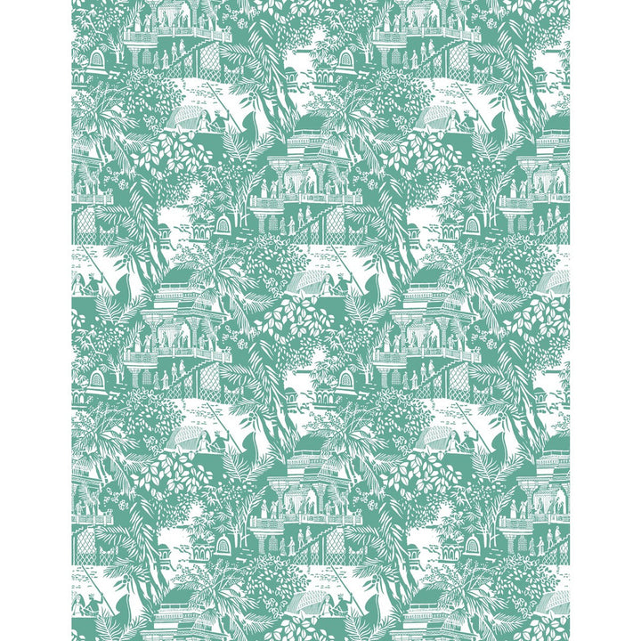 Olimpo Esmeralda by Gaston Y Daniela Wallcovering Gaston Y Daniela Wallcovering Olimpo EsmeraldaWallcovering GASTON LIBRERIA VINYL - 100% Italy </p><p>Repeat: H: 0, V: 17.7 27.5 - Fabric Carolina -