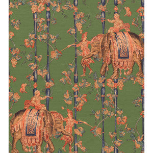 Elefantes Verde GDW5772.004.0 by Gaston Y Daniela Wallcovering