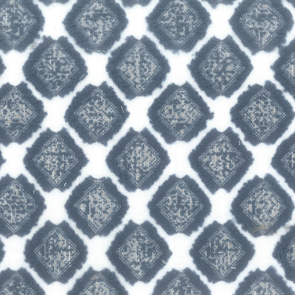 Gellert 1 Federal by Stout Designer Fabric COMFORTABLE LIVING SPRAY/OCEAN 86%COT 14%POL INDIA Horizontal: 1.125 and Vertical: 1.875 56 in - Swanky Fabrics -