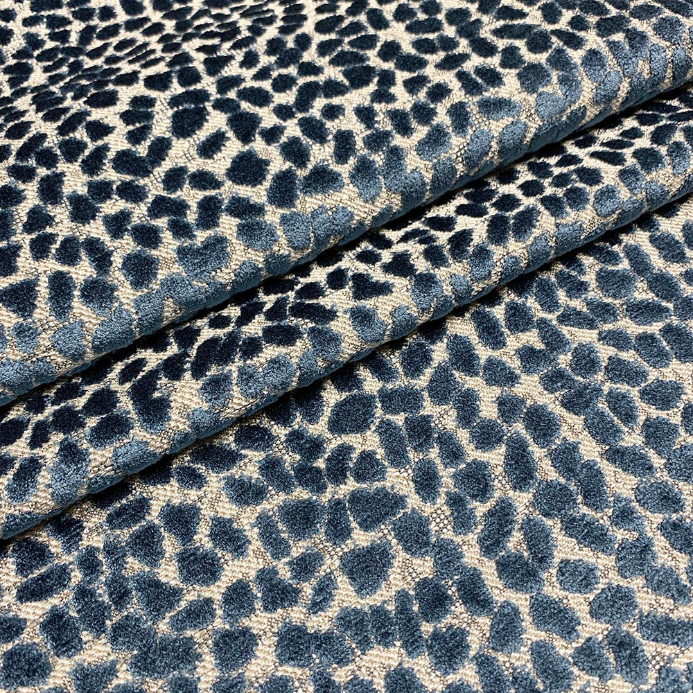 Gems Royal by Magnolia Designer Fabric - 52 Poly, 48 Vis India 18000 Horizontal: 14 and Vertical: 37 56 - Swanky Fabrics -